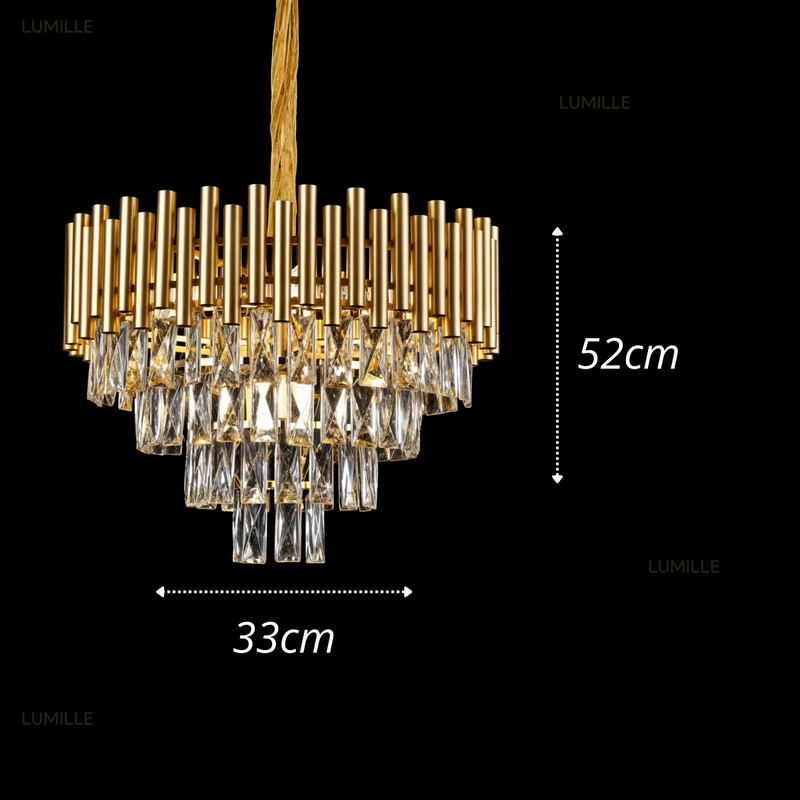 Lustre de Cristal Para Sala de Jantar