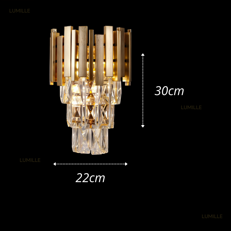 Arandela de Cristal Lustre