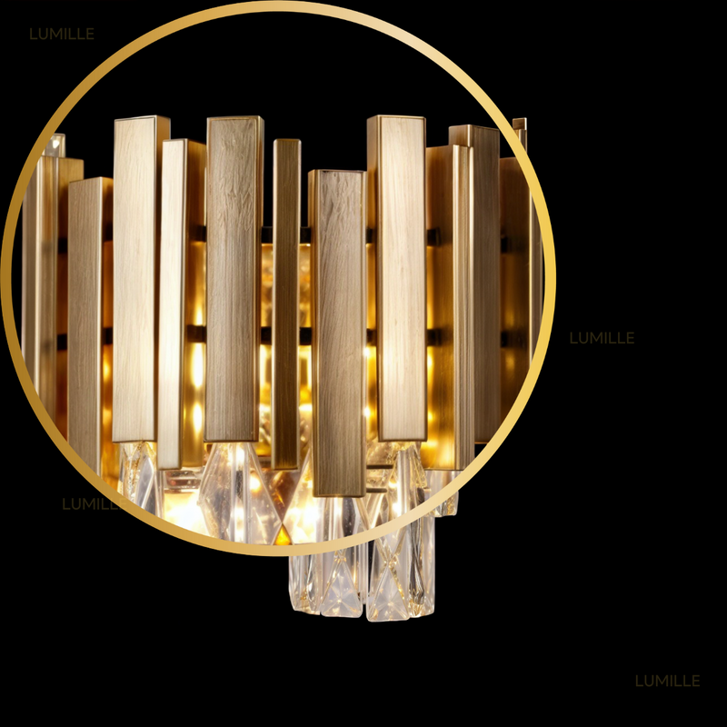 Arandela de Cristal Lustre