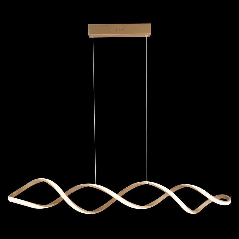 Pendente de Led Dourado